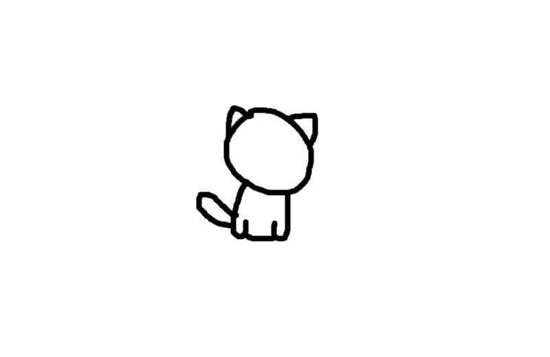 Animation: CAT TAIL ANIMATIAN SWISHING CAT TAIL