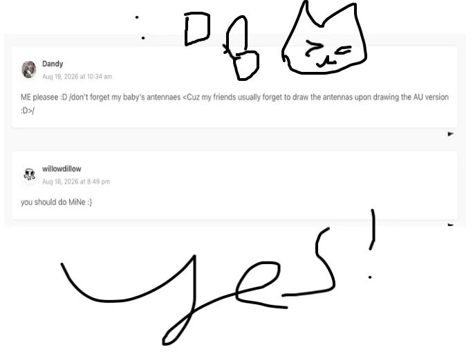 Animation: Redrawing Pfps for my BFFs (y’all)