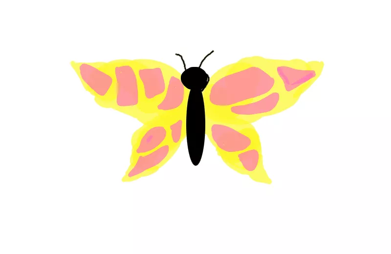 Butterfly for the Story Missing Sheep