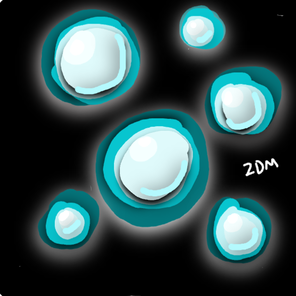 Drawing of bubbles idk created on DrawIsland