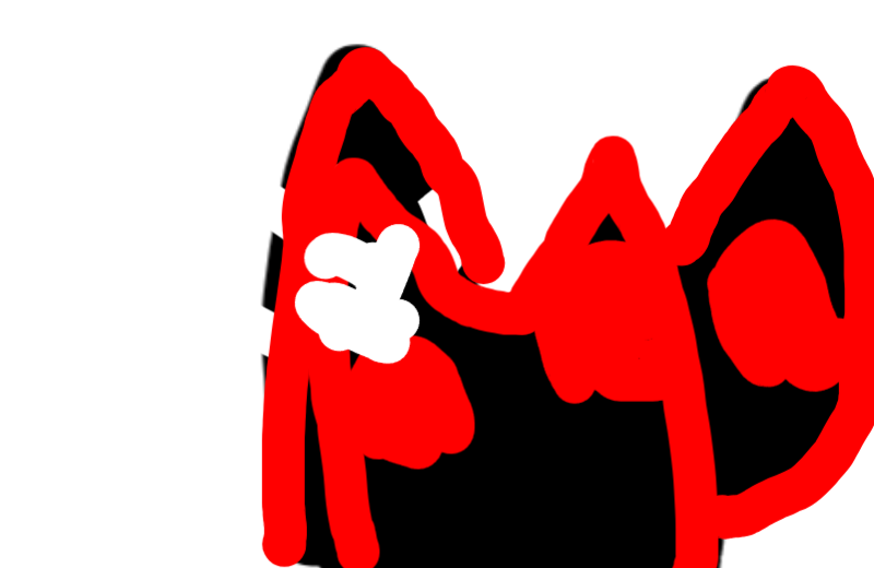 My first finger drawing!