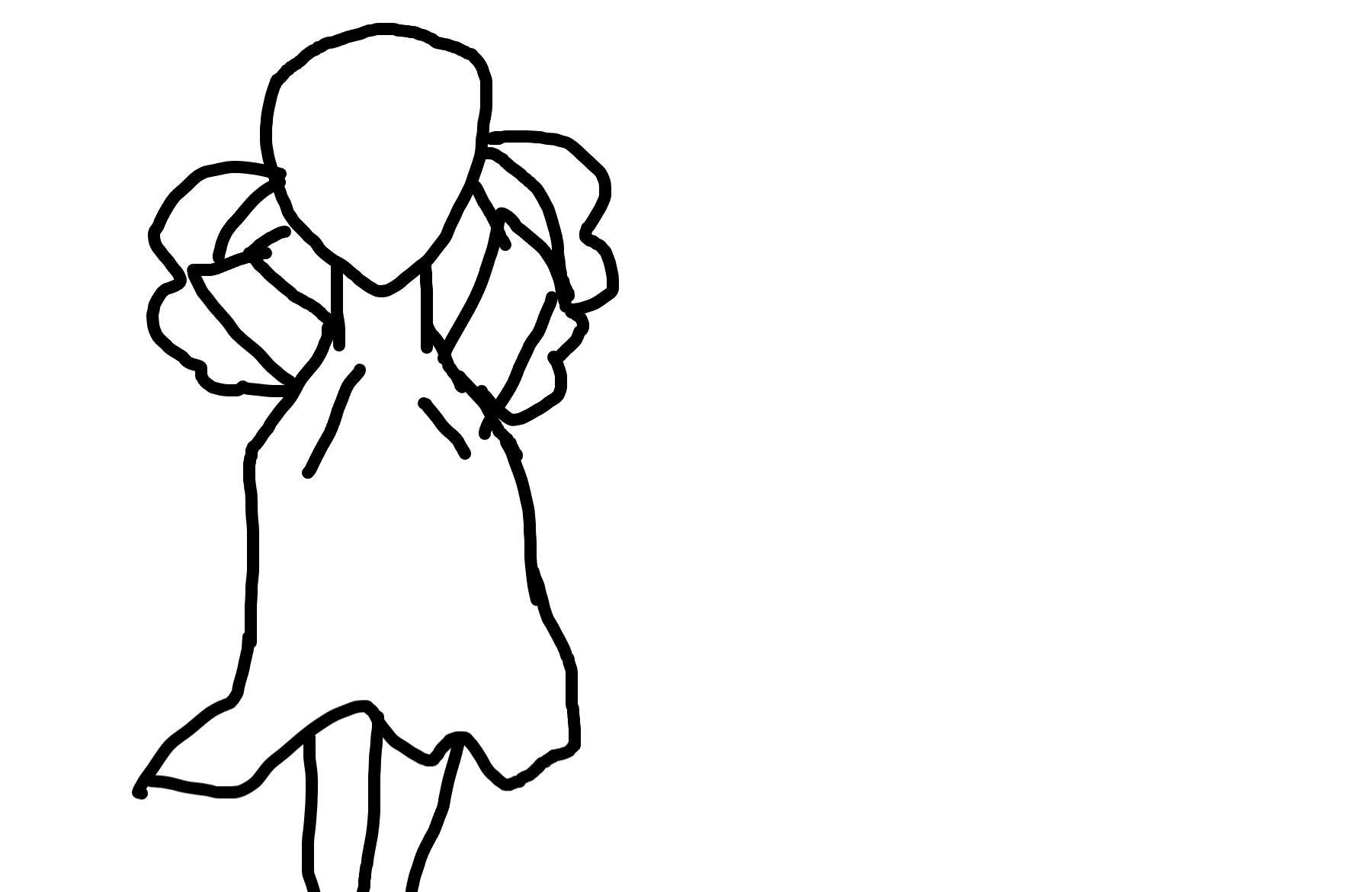 Use this Bace for a cloaked character