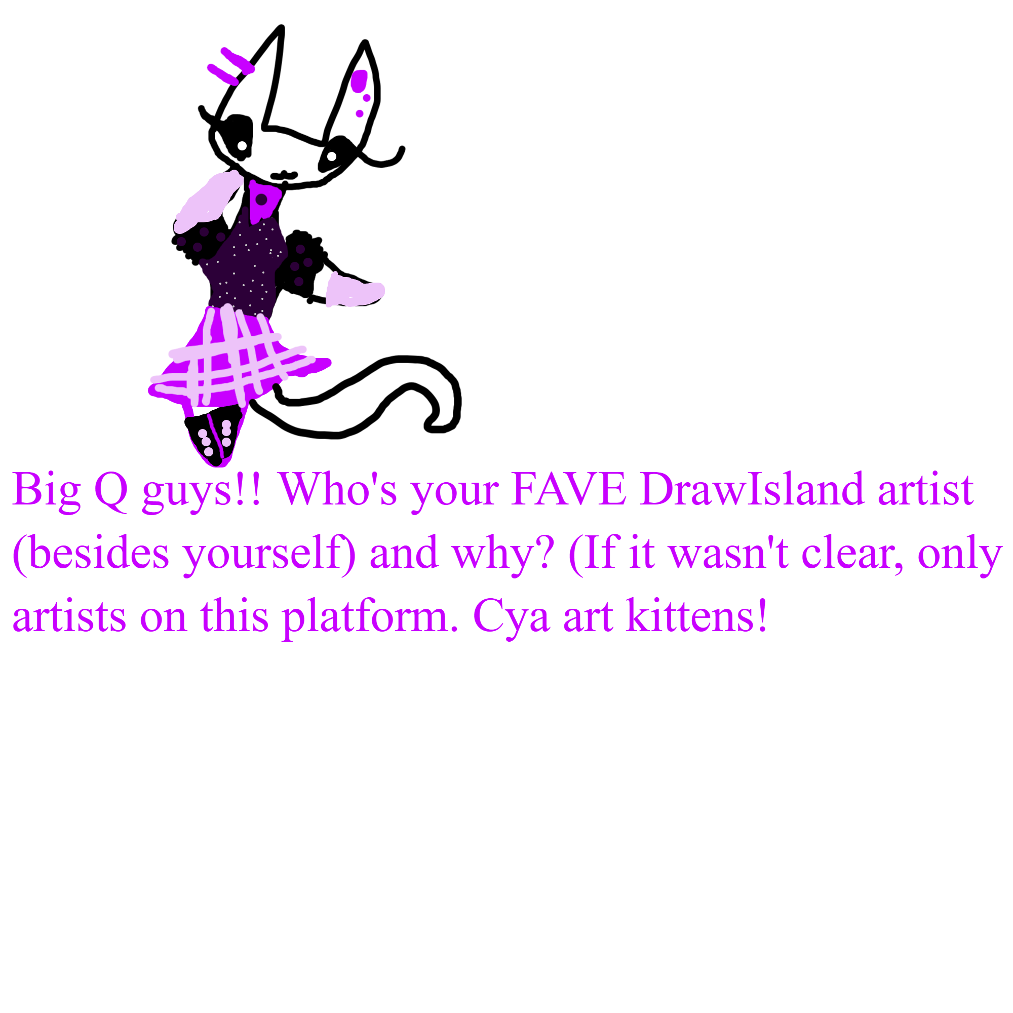 Who is your favorite DrawIsland artist