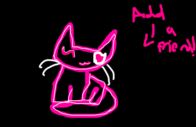 Drawing of Add Her Friend created on DrawIsland