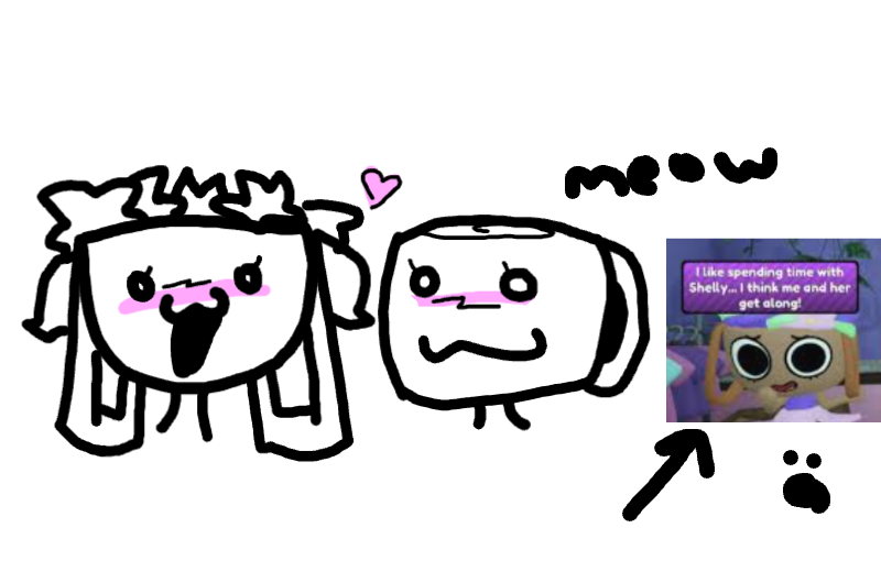 Drawing of my babies :3 created on DrawIsland