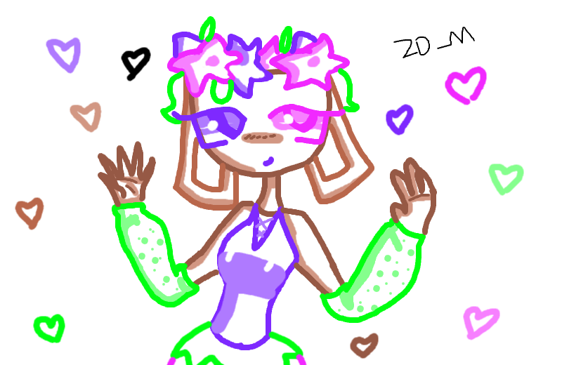Drawing of bassies! created on DrawIsland