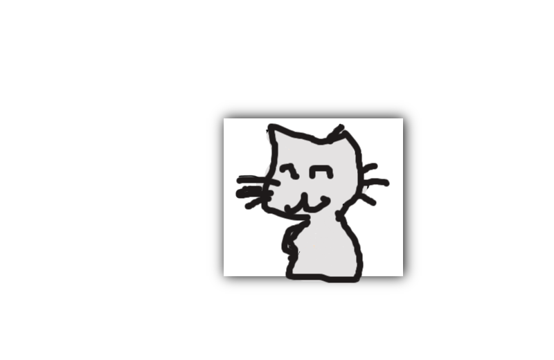 Drawing of My cat created on DrawIsland
