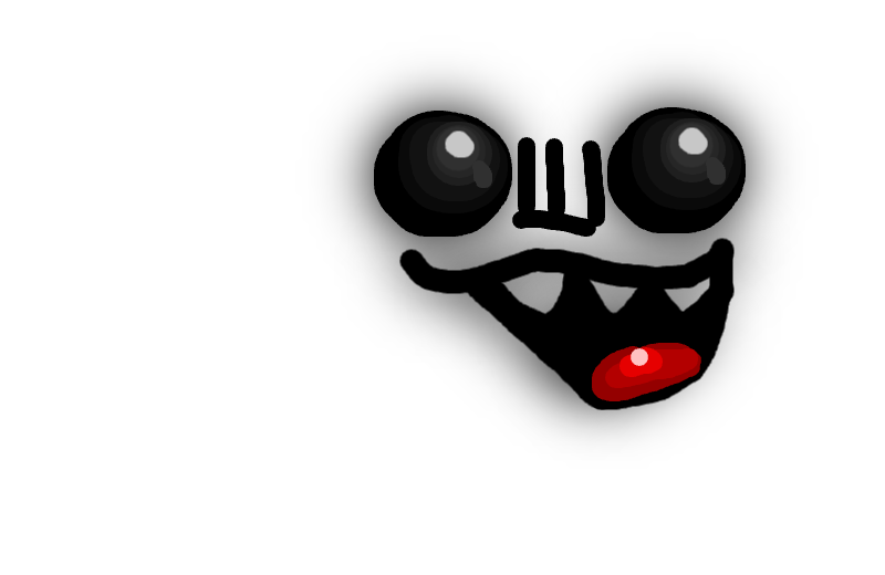 Drawing of face created on DrawIsland