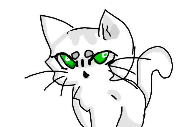 Drawing of Eva created on DrawIsland