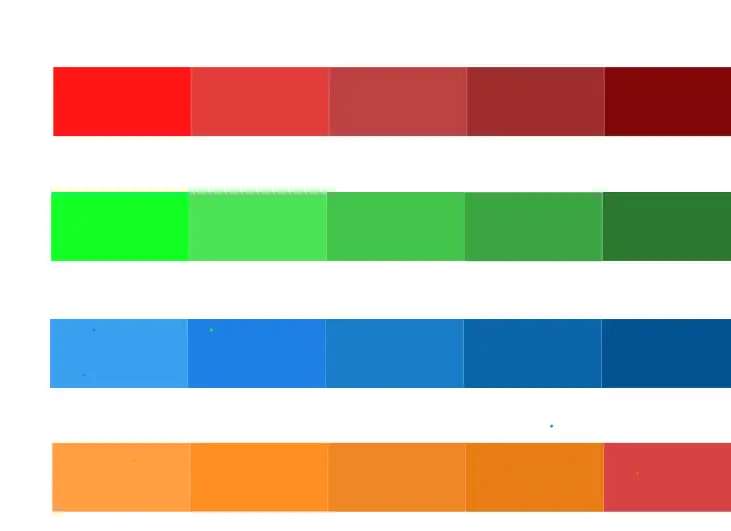 Monochromatic color scheme