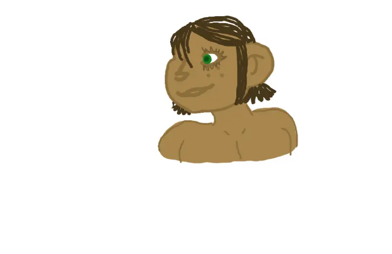 Drawing of GUY created on DrawIsland