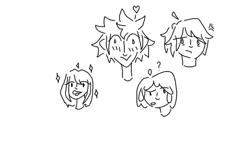 Drawing of Sketches created on DrawIsland