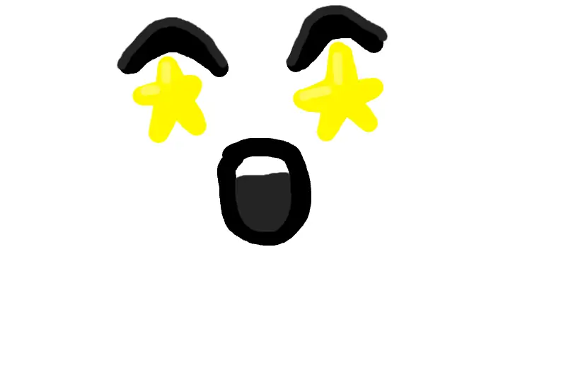 Drawing of Stars created on DrawIsland
