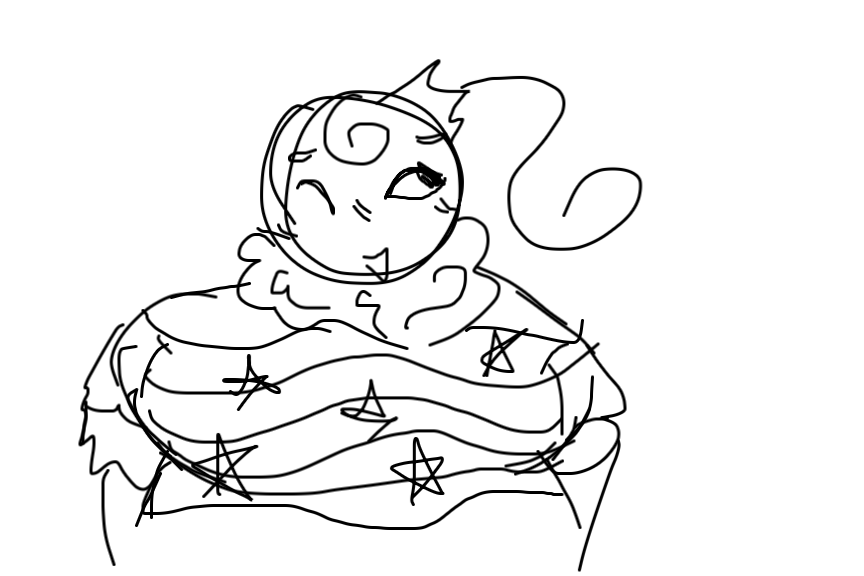 Drawing of Bobette ! created on DrawIsland