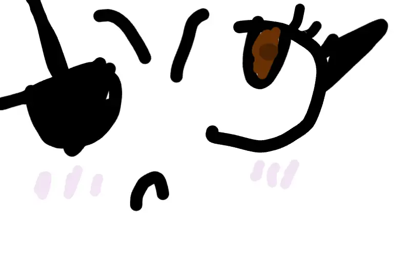 Drawing of eyes pirate :D created on DrawIsland