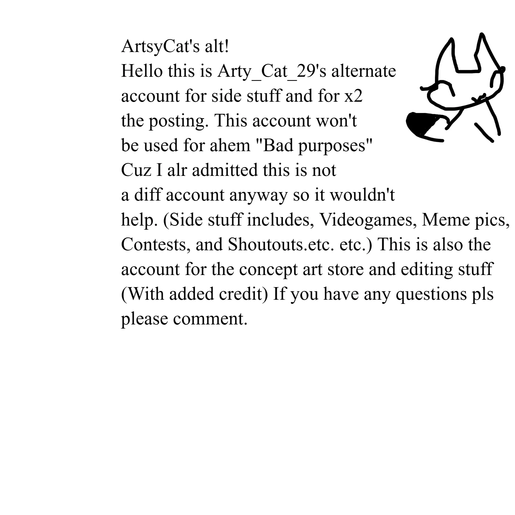 Alt account its me guys check disc