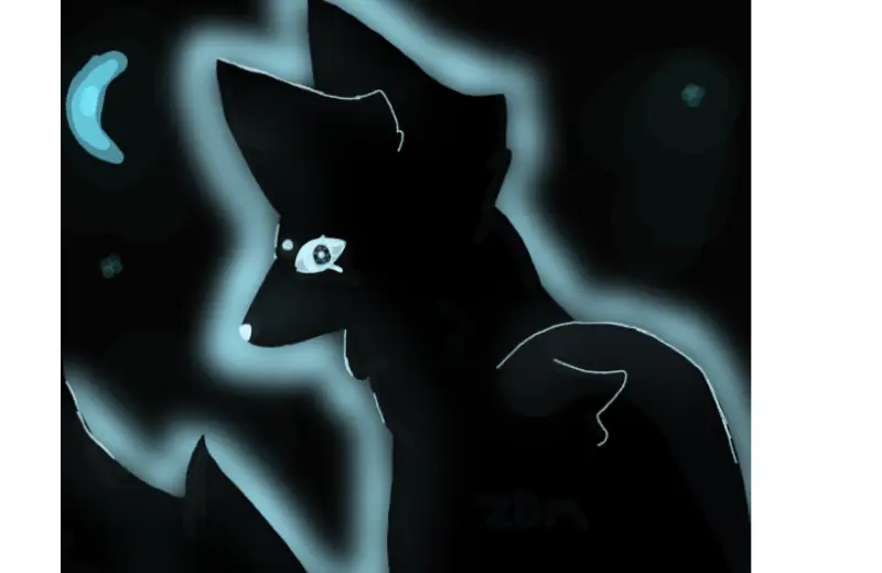Drawing of oc Wolf contest :P created on DrawIsland