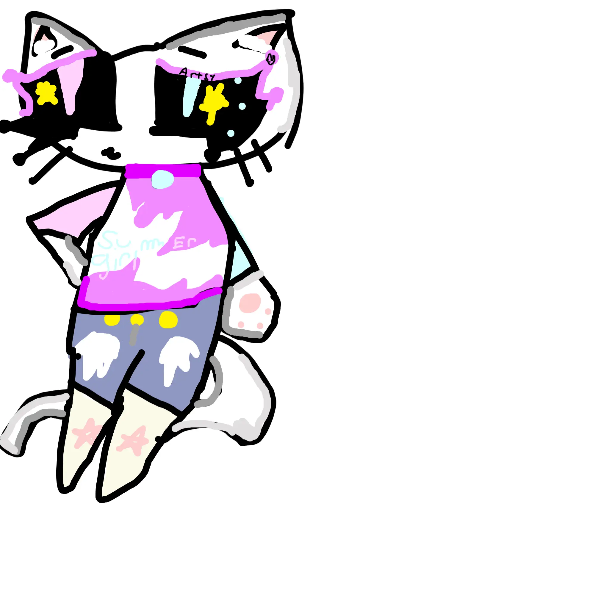 Drawing of I want an outfit like this so bad check disc created on DrawIsland