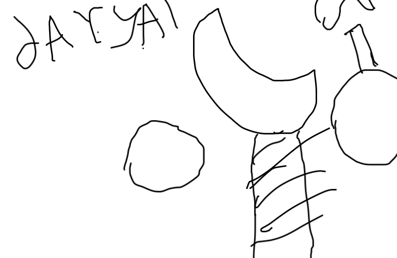 Drawing of Daryal (oc) created on DrawIsland