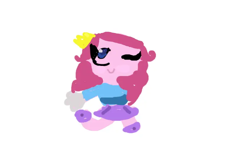 Drawing of hi -Emi created on DrawIsland