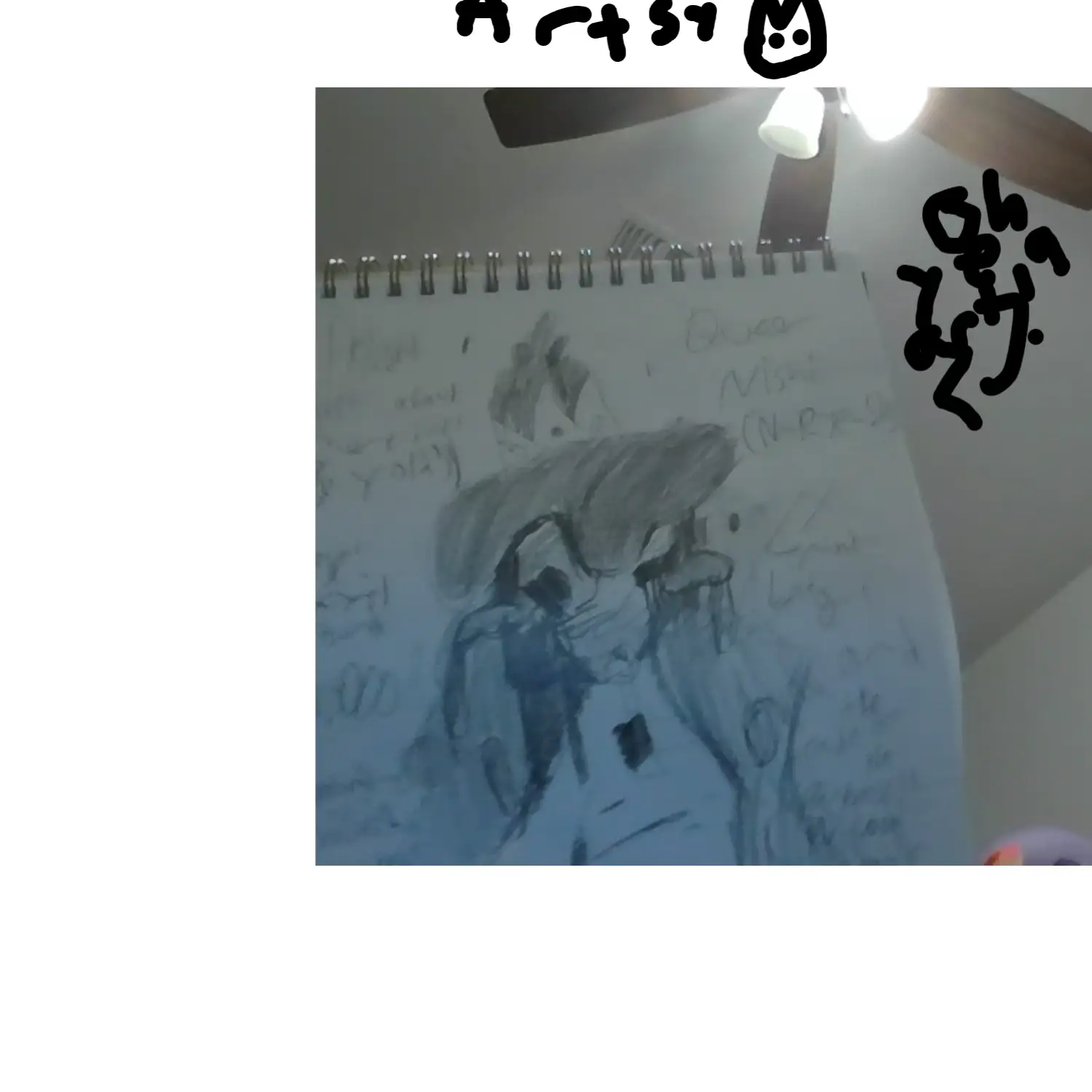Drawing of Something I did a couple months ago lol check disc created on DrawIsland