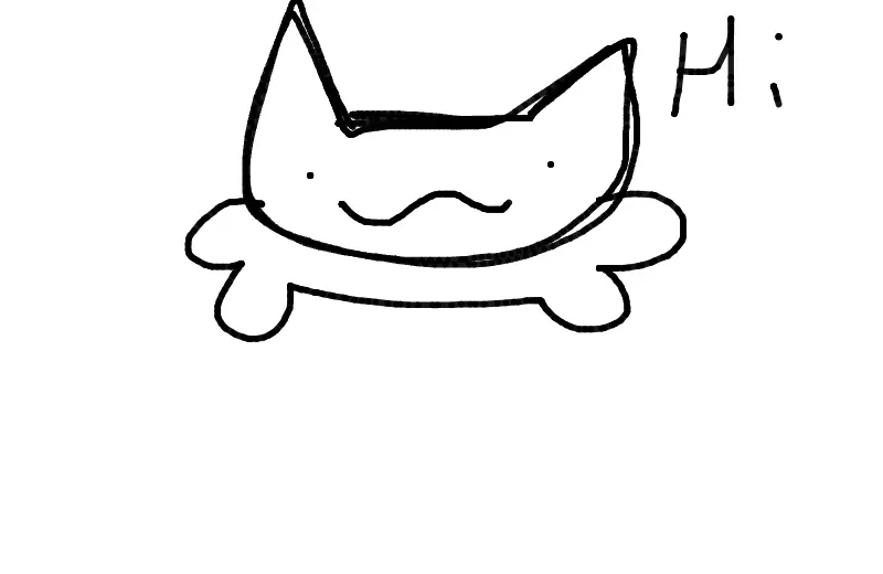 My beautiful cat creature