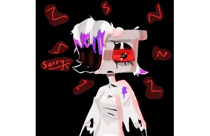 Drawing of twisted brusha (part 1?) created on DrawIsland