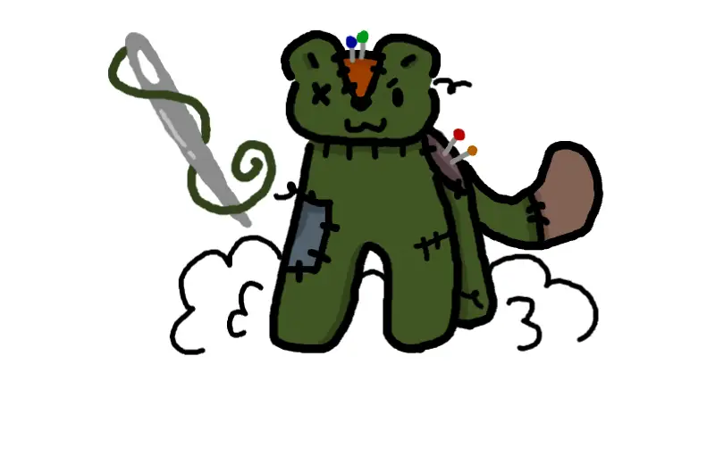Drawing of Scraps created on DrawIsland
