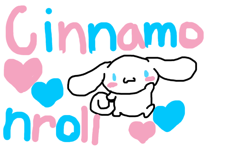 Drawing of Cinnamon roll created on DrawIsland