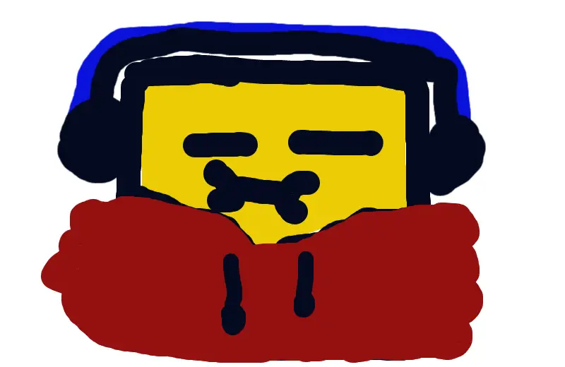 Drawing of Blook created on DrawIsland