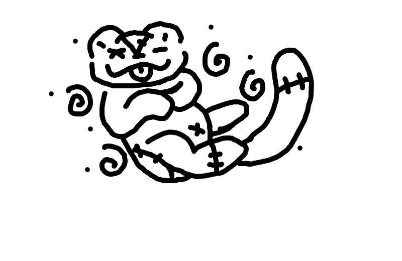 Drawing of Scraps created on DrawIsland