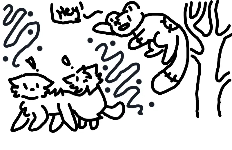 Drawing of :3 created on DrawIsland