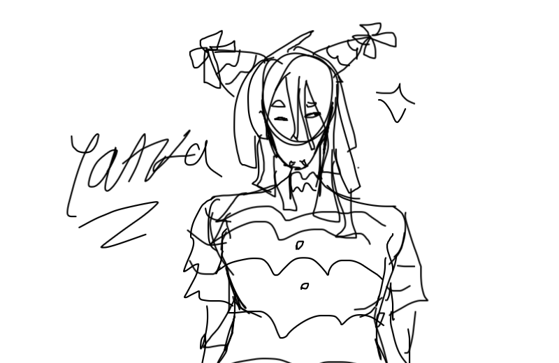 Drawing of Yatta ! created on DrawIsland
