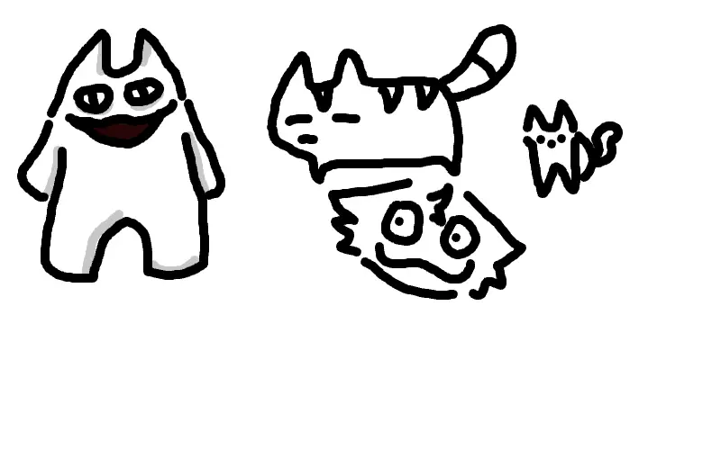 Drawing of CAT CHALLENGE created on DrawIsland