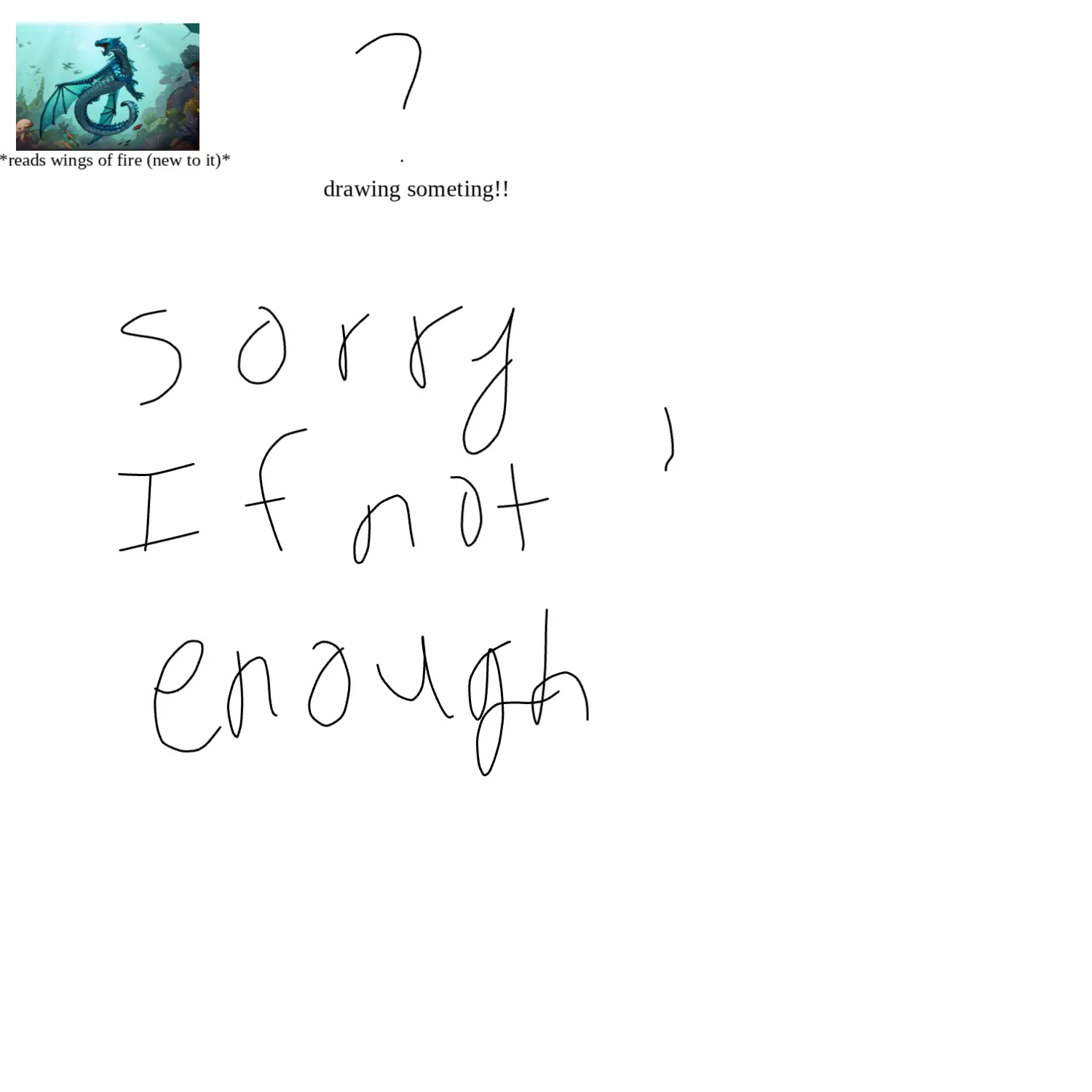 Drawing of my life?! (part 1???) created on DrawIsland