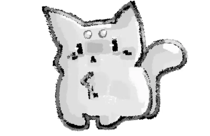 Drawing of Maybe for willowdillow cat contest Read dis created on DrawIsland
