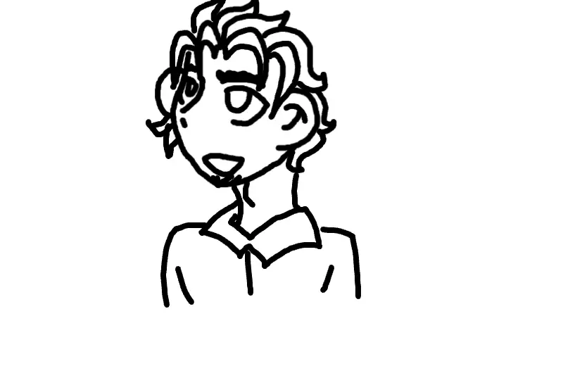 Drawing of Some Guy created on DrawIsland