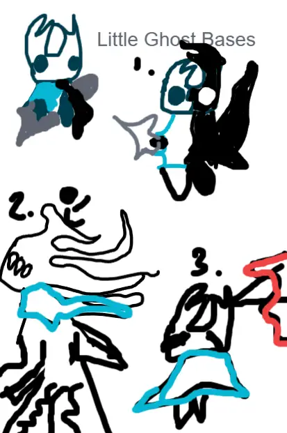Drawing of Little Ghost Bases created on DrawIsland