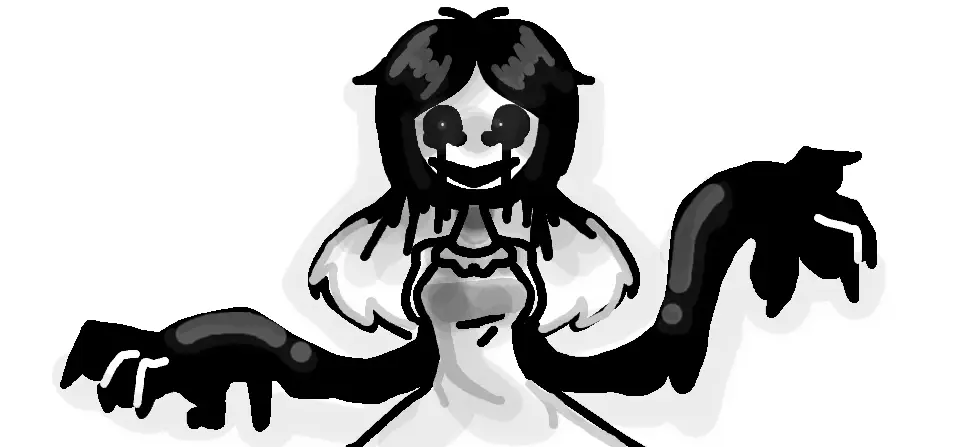 Scary ghost gruwl