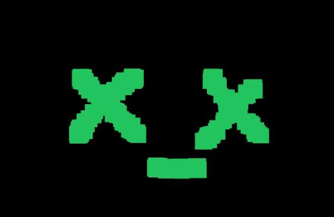 pixel face