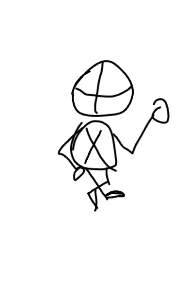 Drawing of ultra fast sketch of... [ STOP REMEMBERING ] created on DrawIsland