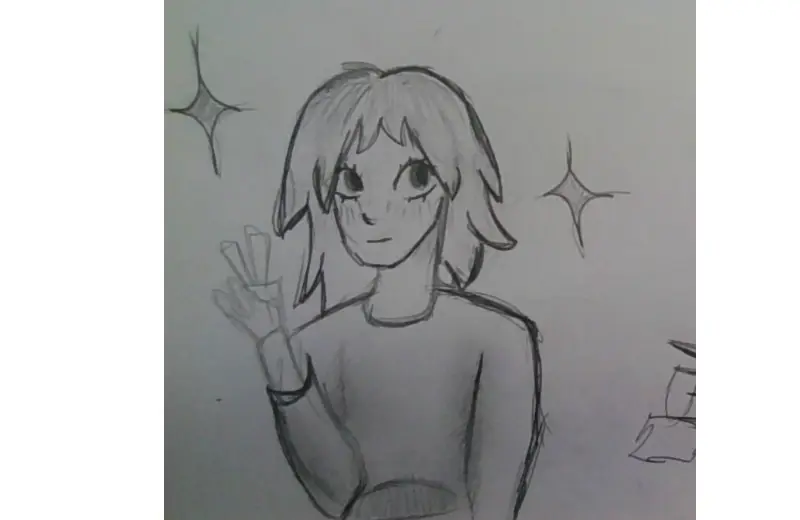 Drawing of Kali created on DrawIsland