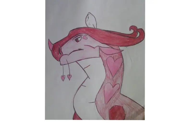 Drawing of Cupid! created on DrawIsland