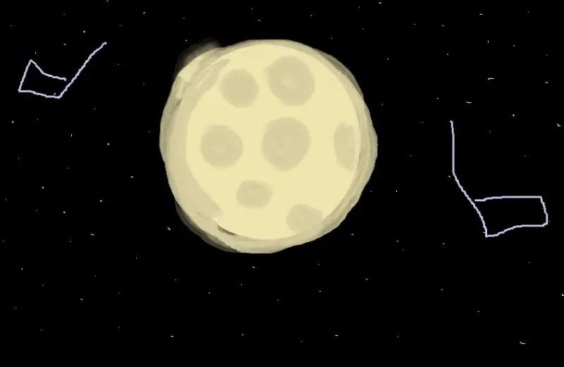 Drawing of MY MOON drawing created on DrawIsland