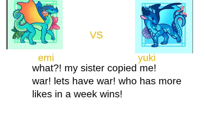 emi you copied me