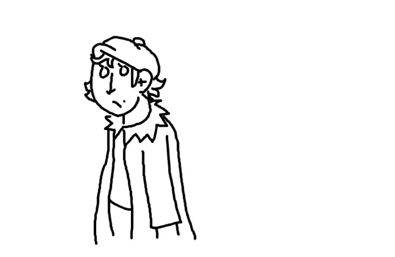 Drawing of Elliot created on DrawIsland