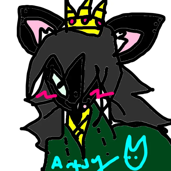Drawing of Catia one of Enns Friends created on DrawIsland