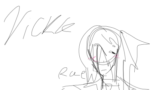 Drawing of Rae ! Once again created on DrawIsland