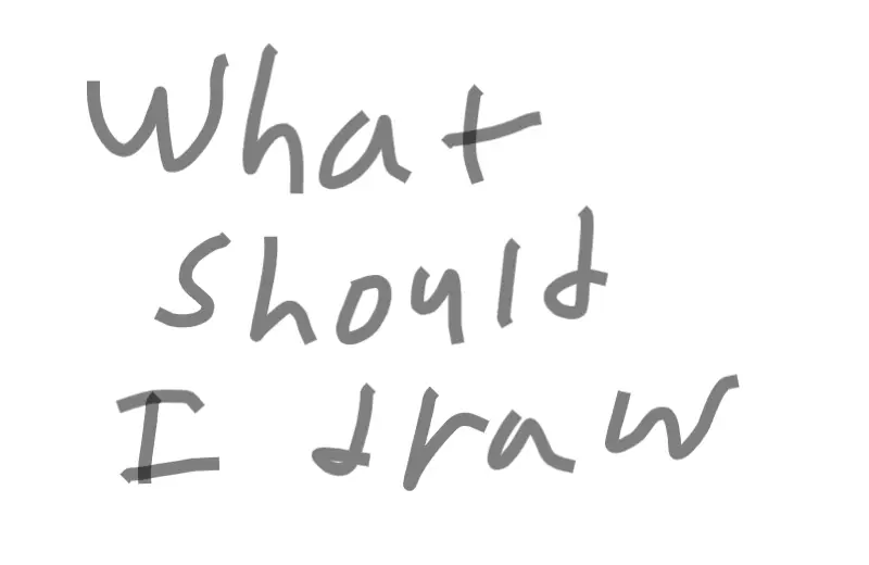 What should I draw