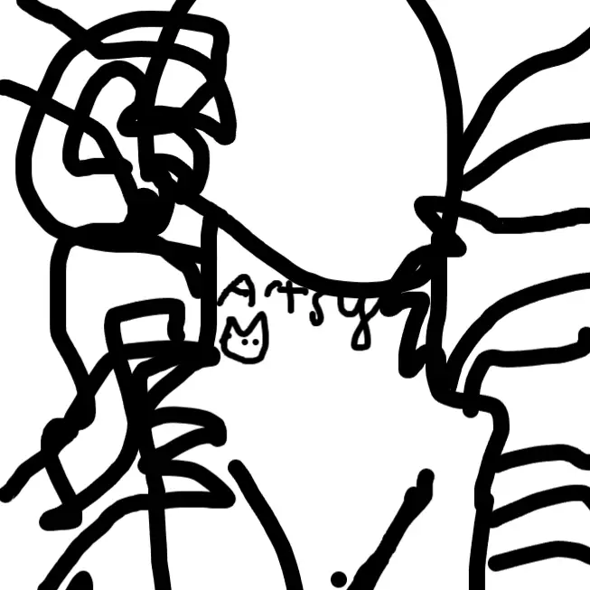Drawing of Base for someone that is corrupted by a parasite created on DrawIsland